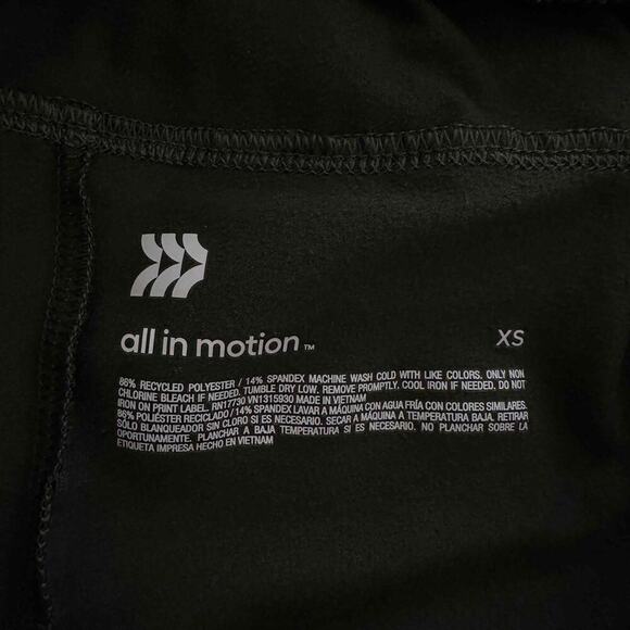 All In Motion Womens Olive Green Elastic Waistband Side Pockets Casual Shorts XS - Picture 6 of 6